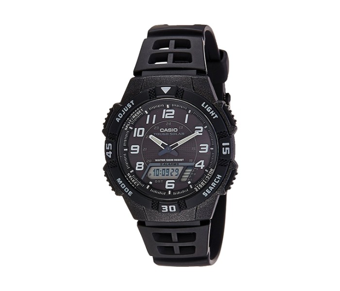 Casio AQ-S800W-1BVDF Mens Casual Analog and Digital Watch Black - Zoom Image 4