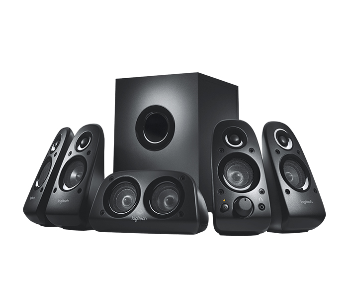 Logitech 980-000432 150W Z506 Surround Sound Speaker System - Black - Zoom Image 5