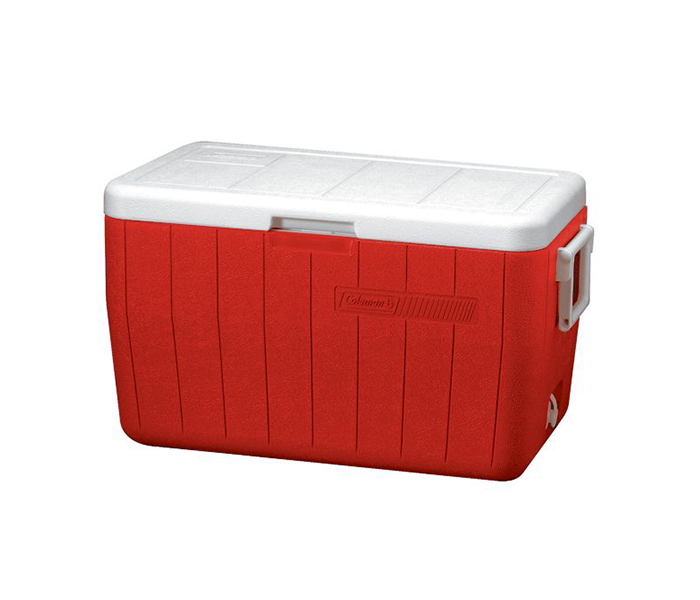 Coleman 3000000024 48, 5 Quart & 0.3 Gallon Cooler 3 Piece Combo - Red - Zoom Image 1