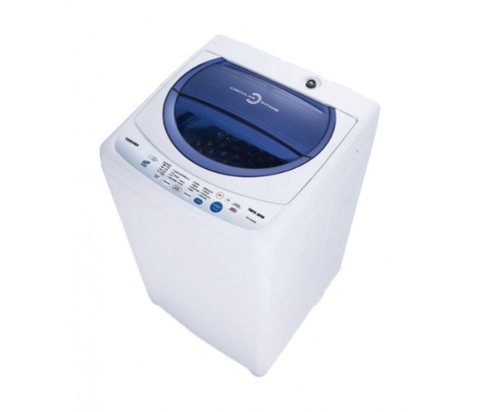 Toshiba AW-F805MB 7 Kg Top Load Fully Automatic Washing Machine White and Blue - Zoom Image