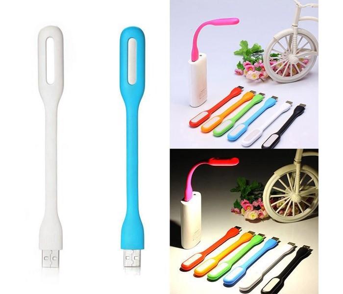 Flexible Mini LED USB Portable Night Lights Compatible with Power Bank , Computer, Power Plug - Assorted (1ps) - Zoom Image 2