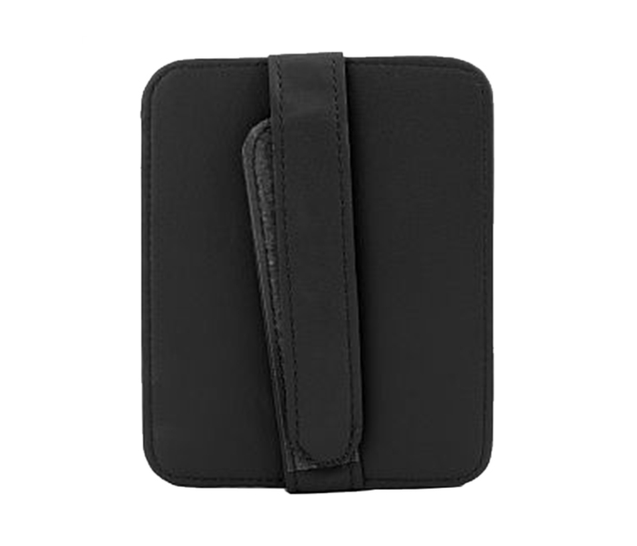 Offal Auto Sun Visor Organizer Pu Leather Pouch - Black - Zoom Image 1