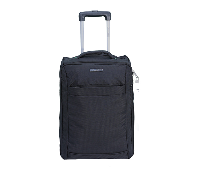 Para John PJTR1035 Foldable 2 Wheel Trolley Bag - Black - Zoom Image