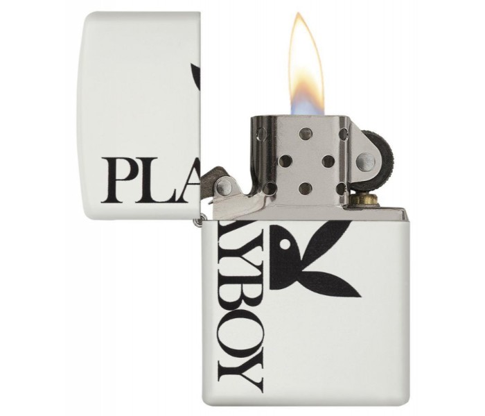 Zippo 29579 Playboy Lighter Black and White - Zoom Image 1