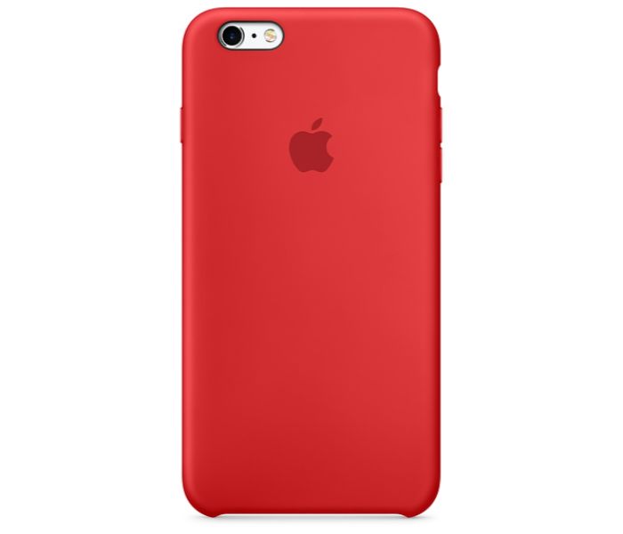 Silicone Case For iPhone 6 And 6S Plus MQAP66SP Red - Zoom Image 3