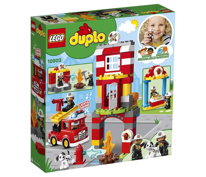 Lego Duplo 10903 Fire Station Multicolor - Zoom Image 4