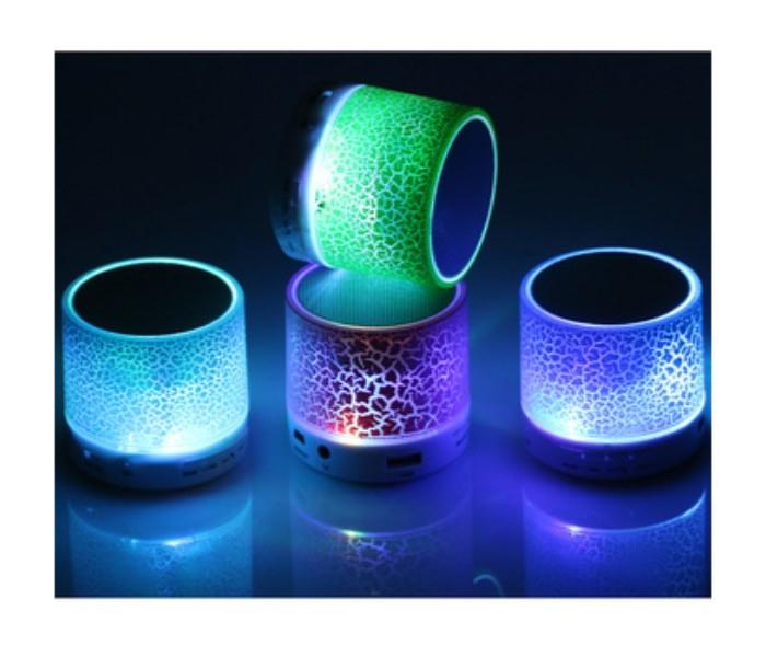 S10 Led Light Bluetooth Speaker with Memory and Flash Drive, Multicolor - Zoom Image 3