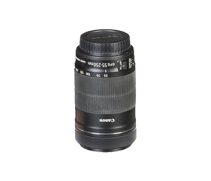 Canon AF IS STM 55-250mm f/4-5.6 IS STM Lens for DSLR Camera - Black - Zoom Image 6