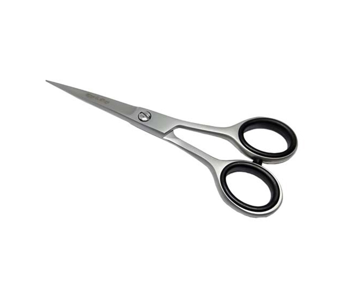 Tips & Toes TT-684 Super Cut- Stainless Steel Professional Barber Scissors - Sand Blast - Zoom Image 2