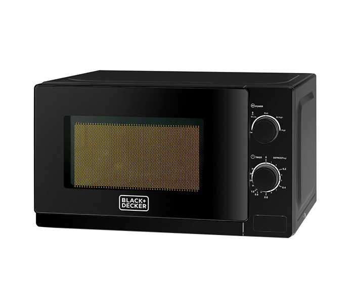 Black and Decker MZ2020P-B5 20 Litre Microwave Oven - Black - Zoom Image 1