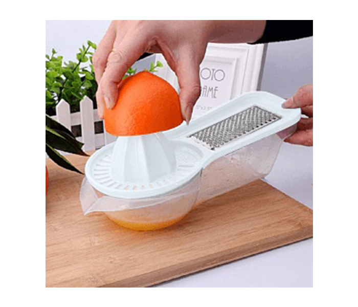 SC131 2-in-1 Plastic Manual Squeezer Juicer & Grater - Zoom Image 4