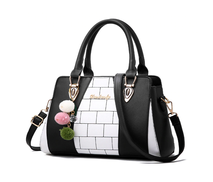 FLLi New Korean Style Womens Handbag - Black - Zoom Image 2