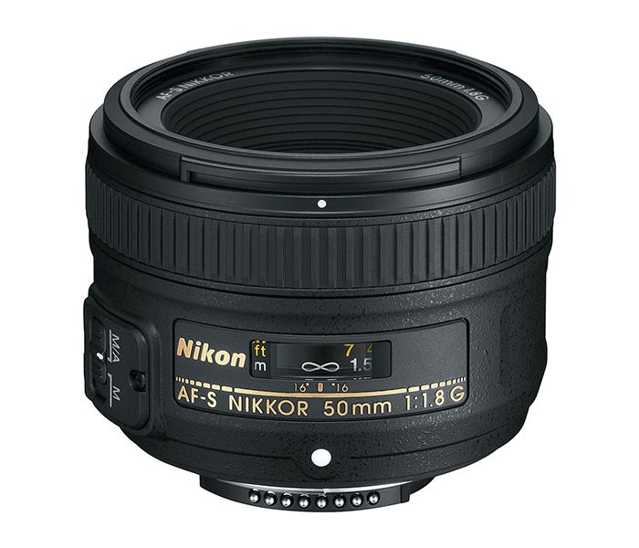 Nikon AF-S Nikkor 50mm f/1.8G Lens - Black - Zoom Image 6