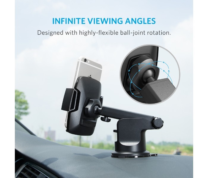 Anker A7142 Dashboard Car Mount Black - Zoom Image 1