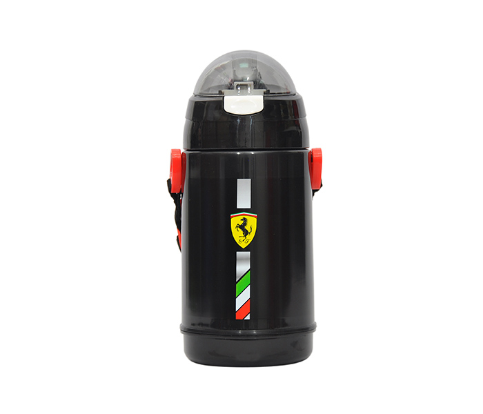 Ferrari S4-BLPR07171 Pearl Double Wall Plastic Water Bottle - Black - Zoom Image