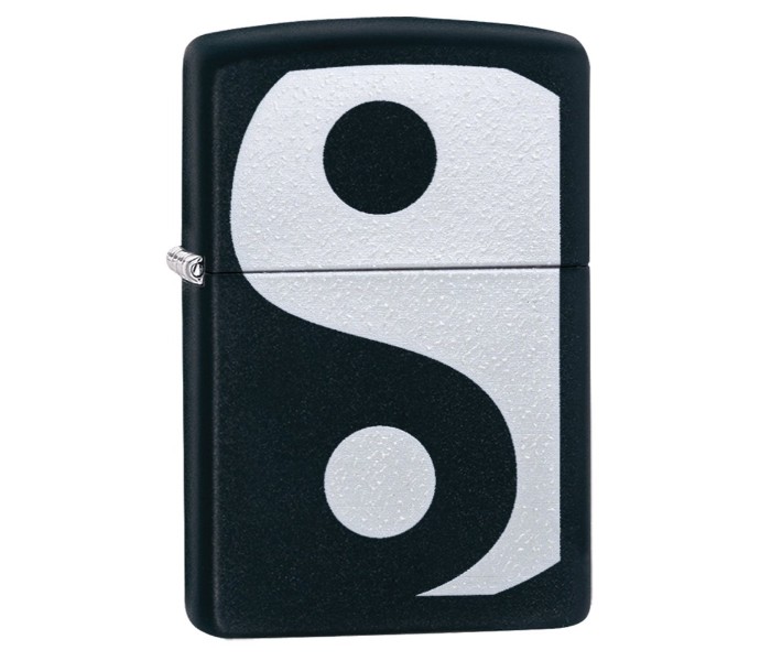 Zippo 24472 218 Ying and Yang Lighter Black and Silver - Zoom Image 3