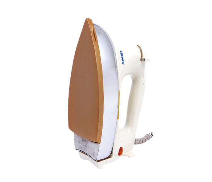 Geepas GDI2771 Dry Iron with Non-Stick Teflon Coated Plate - Beige - Zoom Image 2