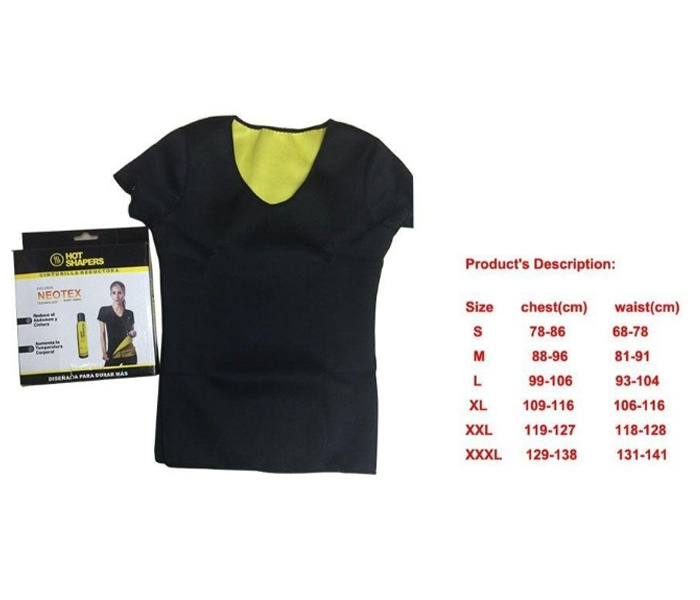 Hot Shapers Neotex Slimming T-Shirt Black-Large - Zoom Image 3