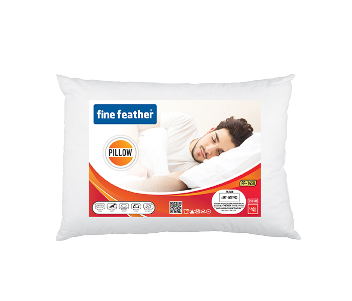 Fine Feather FF-1450PL 650 g Pillow - White - Zoom Image