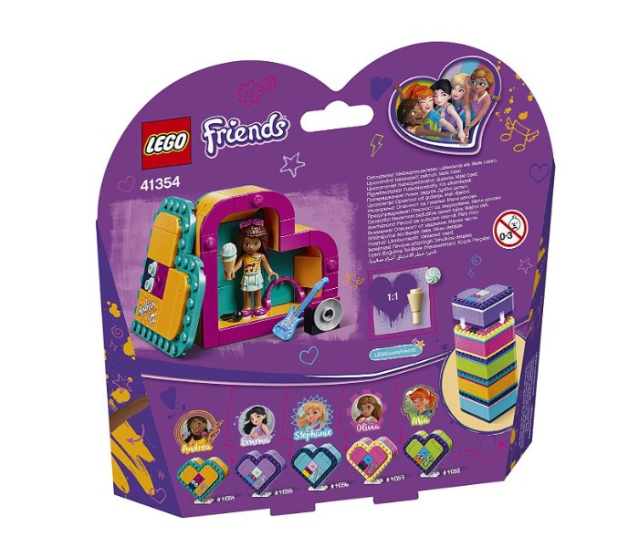 Lego Friends 41354 Andrea's Heart Box Multicolor - Zoom Image 5