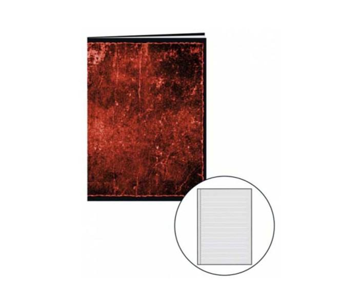 Senfort 91242 Stapled Notebook Red - Zoom Image