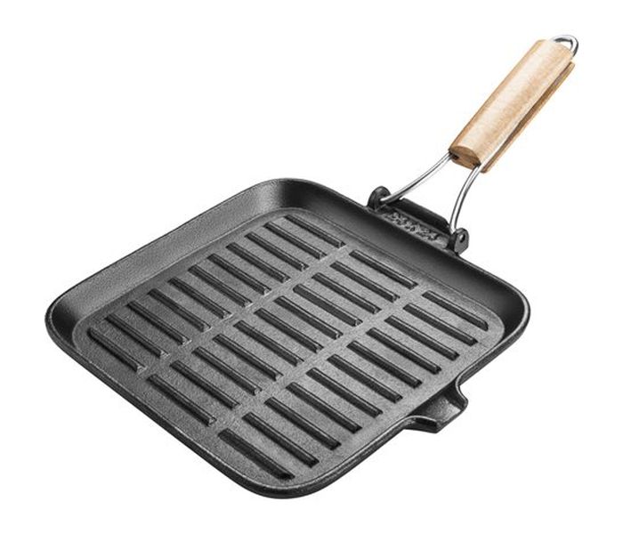 Lamart LT1065 23CM Cast Iron Frypan - Black - Zoom Image