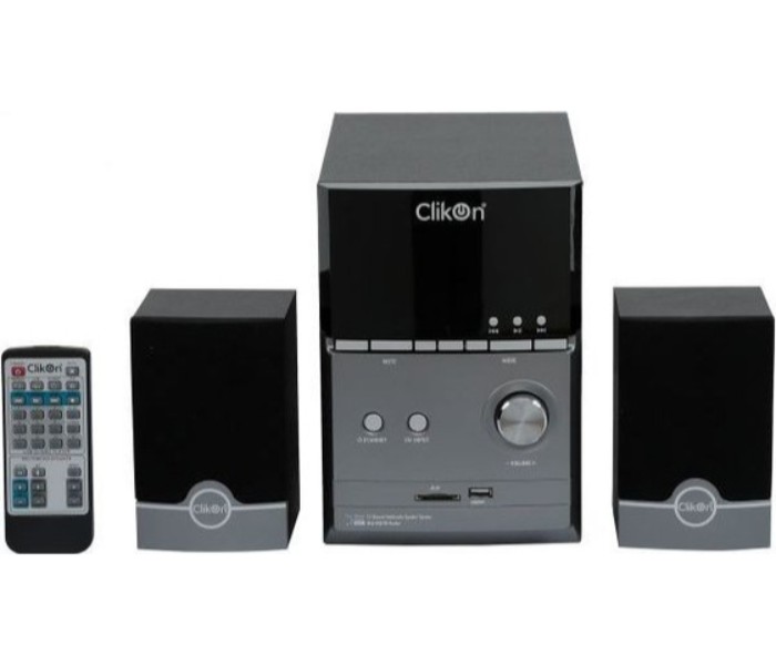 Clikon CK2243-N 2.1 Multimedia Speaker Black and Grey - Zoom Image 5