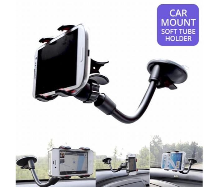 Long Arm Universal Car Mount Soft Tube Holder for Smartphones and GPS - Zoom Image 1