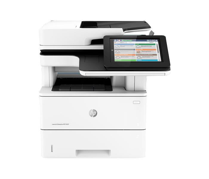 HP M527DN LaserJet Enterprise Multifunction Laser Printer - Black & White - Zoom Image 6