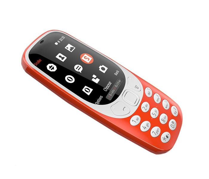 H-mobile 3310 1.7-inch Dual SIM 2G 0.3MP Camera Phone - Red - Zoom Image 3