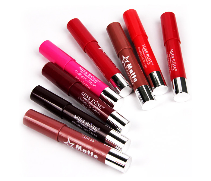 Miss Rose 7301-033B29 Matte Lipstick Chubby Lip Crayon - Zoom Image 2