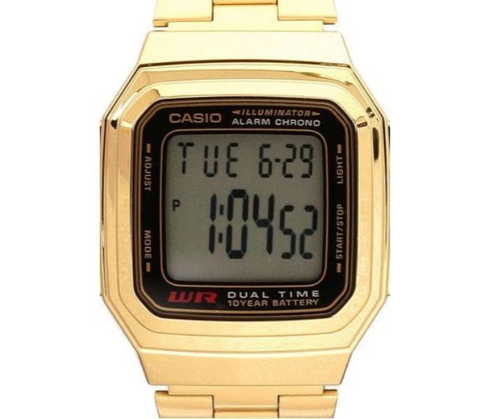 Casio A-178WA-1DF Mens Casual Digital Watch Silver - Zoom Image 2