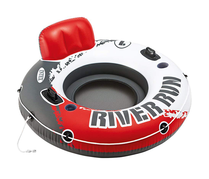 Intex ZX-56825 135CM Inflatable River Run 1 Fire Edition Sport Lounge - Red - Zoom Image 3