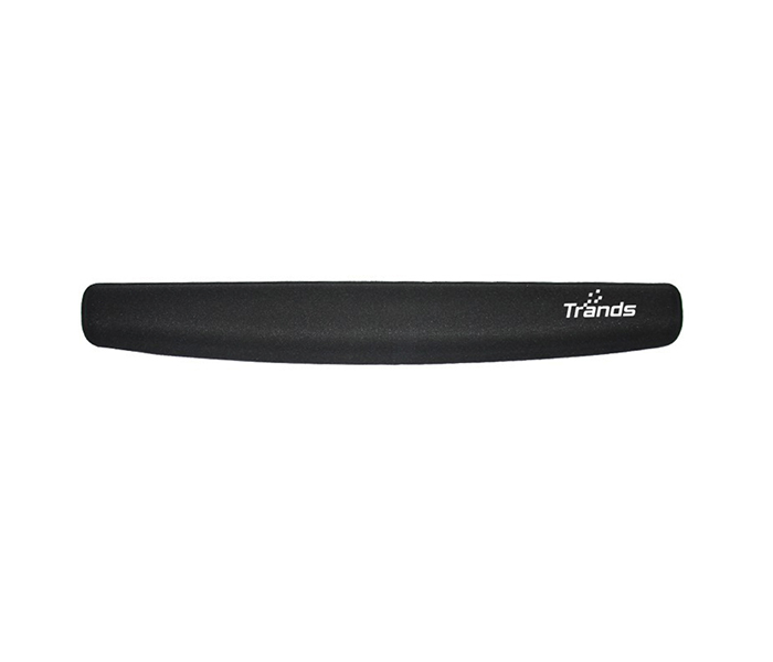 Trands TR-KBR66 Waverest Gel Wrist Rest Pad for Keyboards - Black - Zoom Image 1