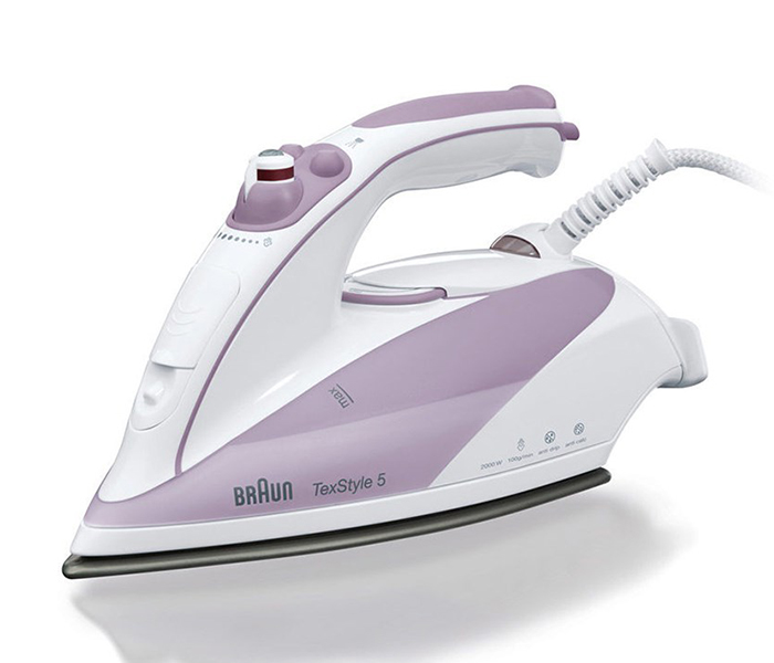 Braun TS-505 2000W TexStyle 5 Steam Iron, Purple - Zoom Image 3