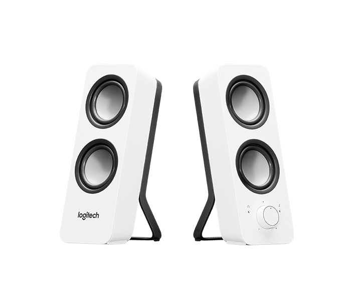 Logitech 980-000813 Z200 Stereo 2.0 Speaker - Snow White - Zoom Image 1