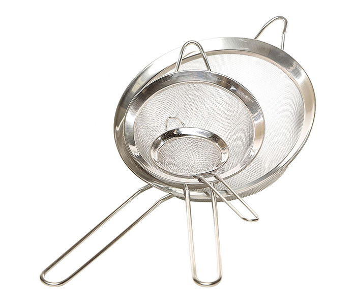 Prestige PR8065 3 Pieces Stainless Steel Sieves Set - Silver - Zoom Image 3