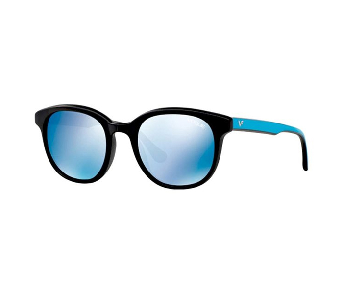 Vogue VO-2730S W44/55 3N Oval Grey Frame & Sky Blue Mirrored Sunglasses for Unisex - Zoom Image