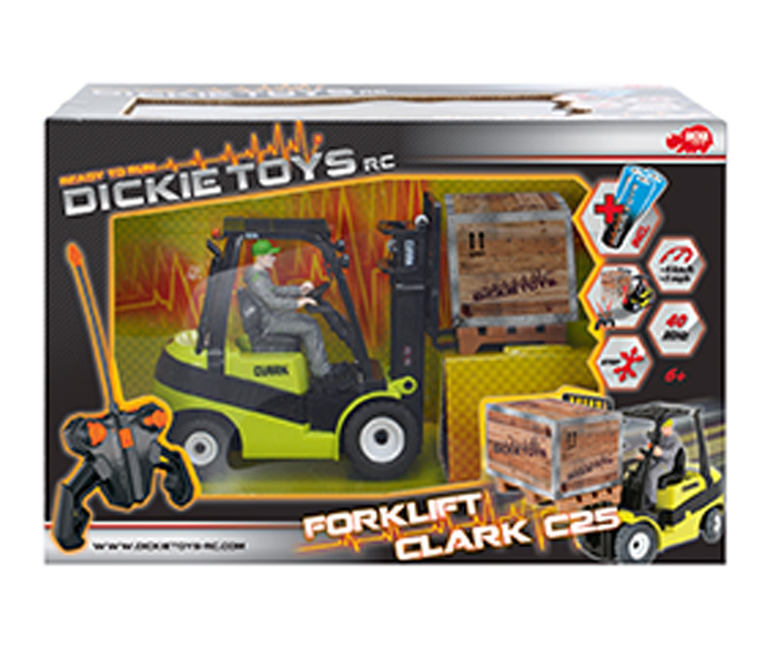 Dickie 201119886 24CM Action Series RC Clark Forklift Vechile - Zoom Image 2