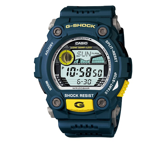 Casio G Shock G-7900-2DR Mens Digital Watch Blue - Zoom Image