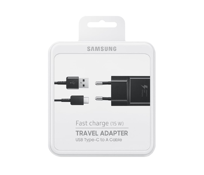 Samsung Original Fast Charger 15W Travel Adapter with USB Type-C to A Cable - Zoom Image 2