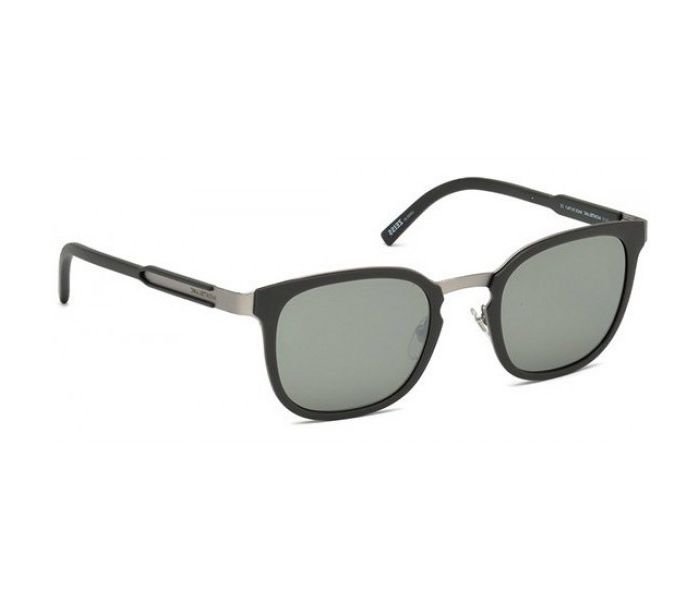 Mont Blanc MB 603S 97Q Wayfarer Dark Green Frame & Green Mirrored Sunglasses for Men - Zoom Image 2