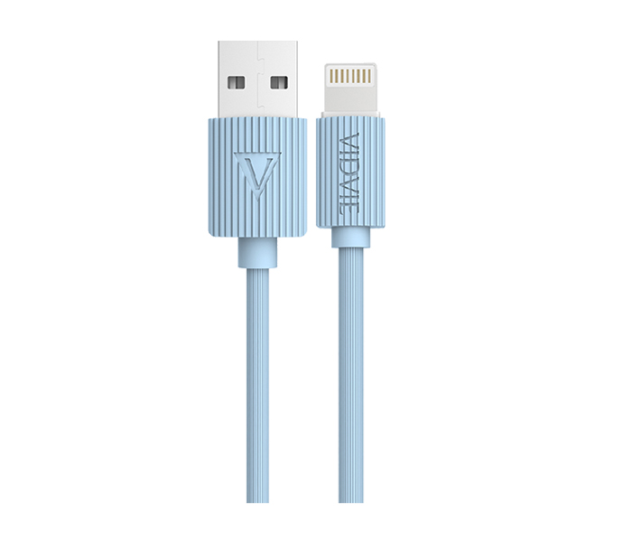 Vidvie CB-410 Data Cable for Apple iPhone - 1 Meter, Blue - Zoom Image 4