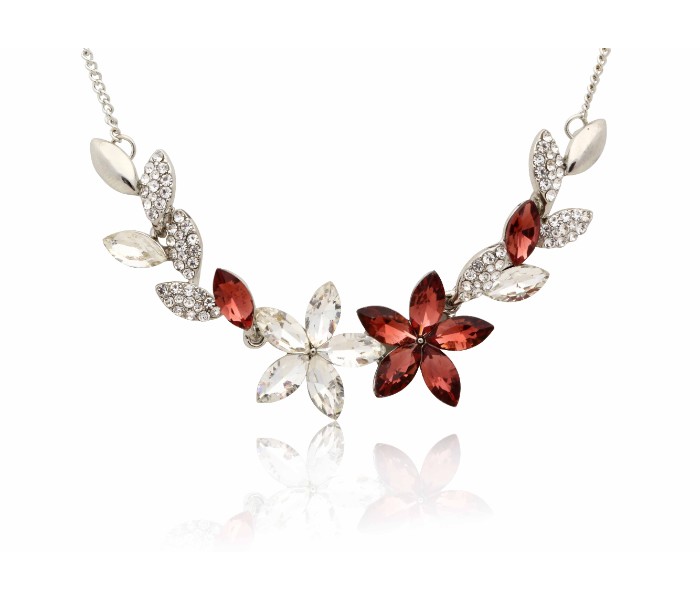 Stainless steel Autumn Design Necklace 33067 Silver - Zoom Image 3