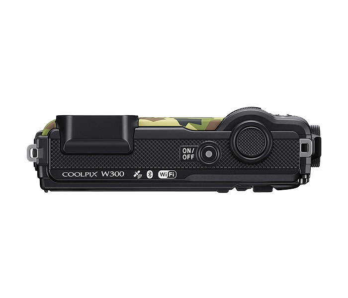 Nikon W300 Coolpix 16MP Waterproof Digital Camera - Camouflage - Zoom Image 4