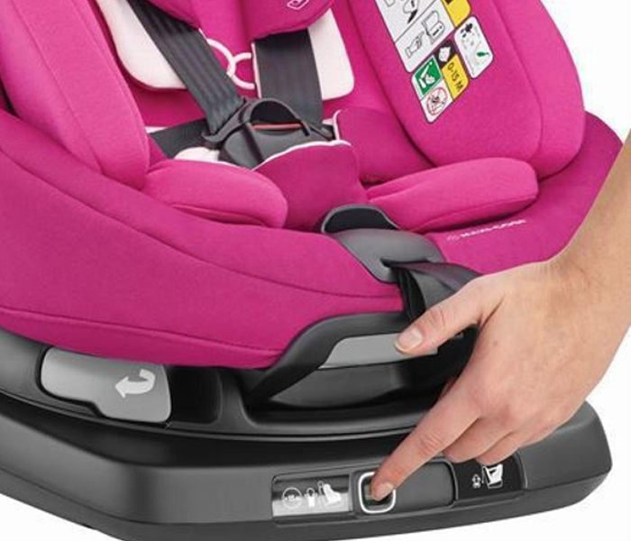 Maxi-Cosi Axissfix Plus Baby Car Seat - Frequency Pink - Zoom Image 4