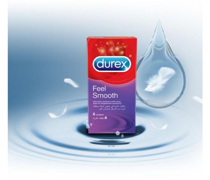 Durex Condoms 6 Pcs - Feel Smooth - Zoom Image 2