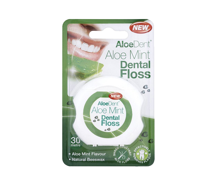 Aloedent N15229952A Aloe Mint Dental Floss - 30 meter - Zoom Image