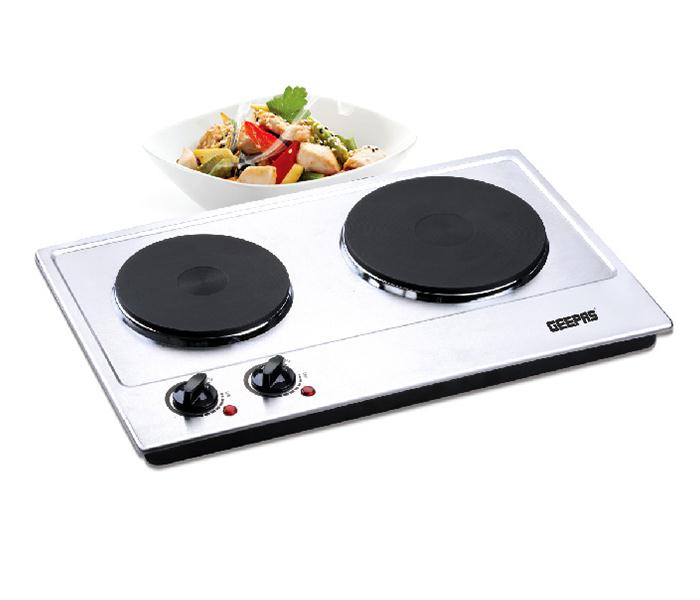 Geepas GHP7585 Stainless Steel Double Hot Plate - Zoom Image 3