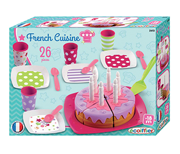 ECOIFFIER 2613 26 Pieces Birthday Cake - Zoom Image 2